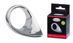 Metal Teardrop Cock Ring von MALESATION - str-670000031576