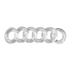 Ring Master – Hodenspreizer-Set, 6-teilig von Boners - odc-bon120871