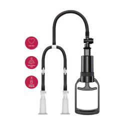 Vacuüm tepelpomp S/M van She.E.O - sc-20252-black 