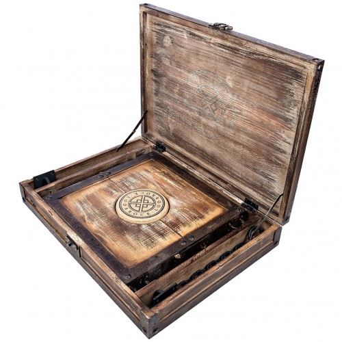 Schlossmeister Pillory serving plate by Lodbrock