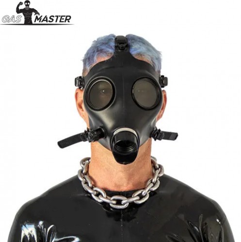 Alien Gasmaske mit polarisierten Gläsern + Metal Eye Caps