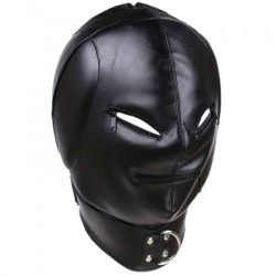 Zipper Hood with Collar Black - 2134000482