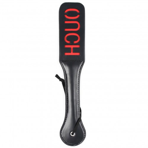 Two Layer Paddle OUCH 32cm BLACK/red