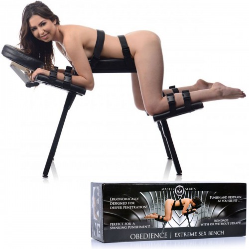 Obedience Extreme Sex Bench with Restraint Straps - odc-af514