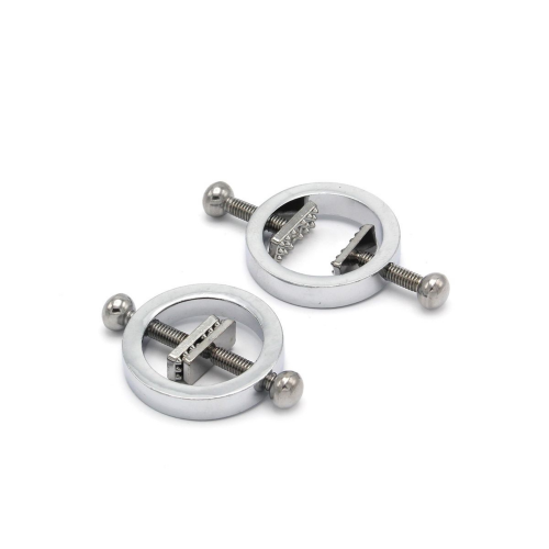 Round Nipple Clamps With Screws - opr-2820056