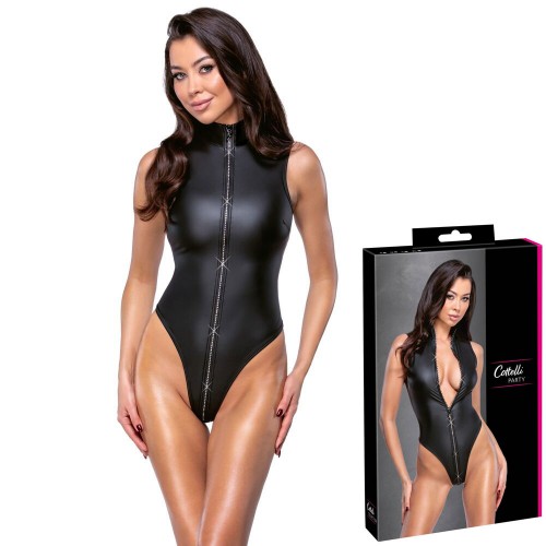 Body mit Strassreißverschluss von Cottelli Collection