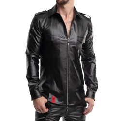 RMNatale001 - wetlook overhemd - rmnat001