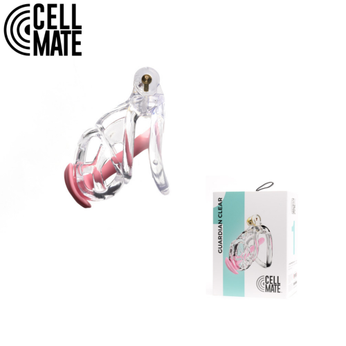 CELLMATE - Guardian Chastity Cage Clear size 1 - du-140651