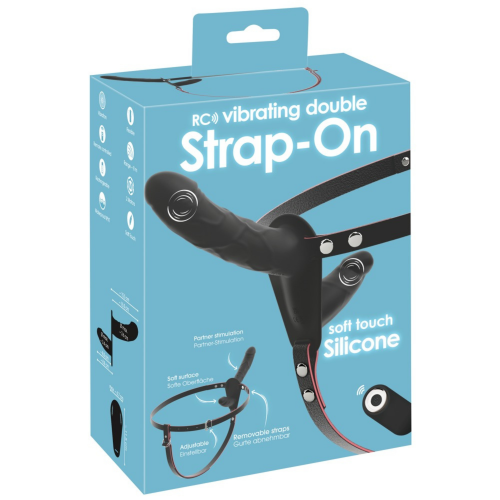 RC Vibrating Double Strap-On - or-54081210000