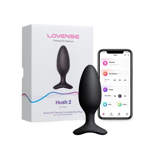 LOVENSE - HUSH 2 Butt Plug Ø44,5mm - or-54047970000