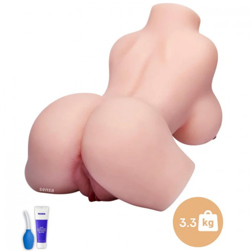 Lebensechter Torso-Masturbator – Medium 3,3 kg - sensa-3300