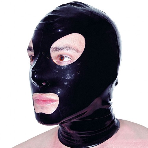 Black Rubber Hood by SkinTwo - hr-r1346
