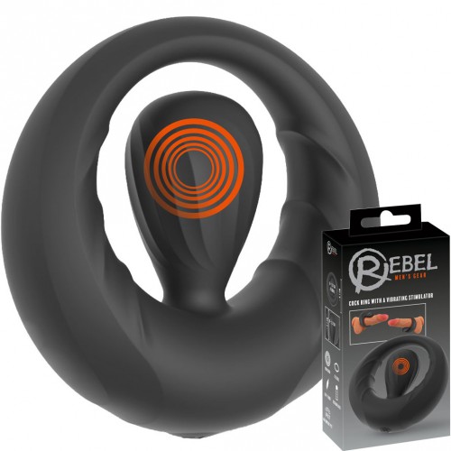 Cock Ring With A Vibrating Stimulator by Rebel - or-54090710000