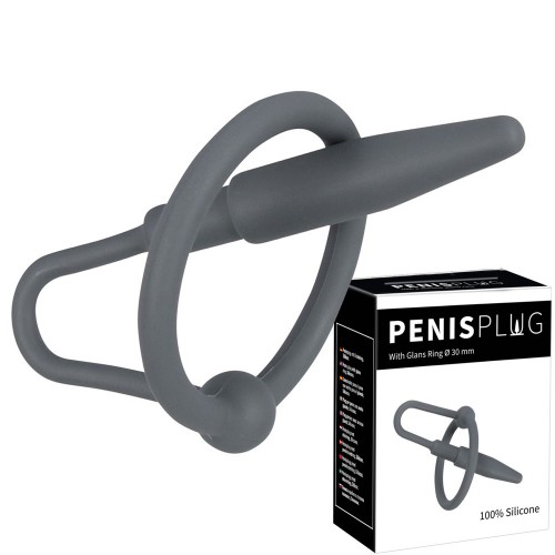 Penisplug With Glans Ring - or-05177470000