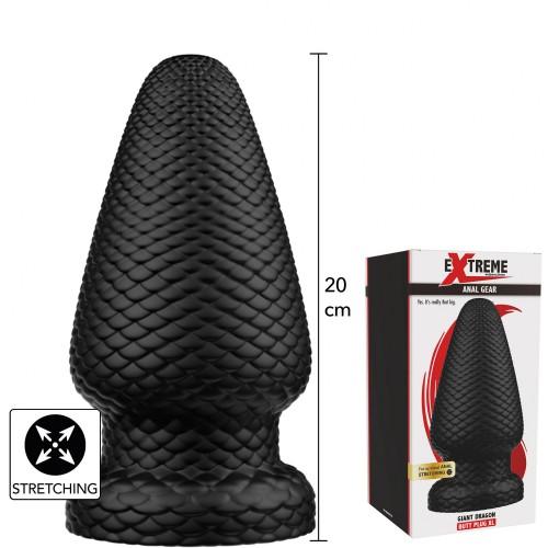 Giant Dragon Butt Plug PVC XL