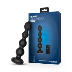 Nexus - Tornado Rotating Beaded Anal Plug - Large - odc-319603