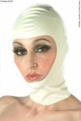 Latex Open Face Mask by Latexa - la-1128