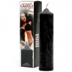 Black Hot Wax BDSM candle  by Rimba - ri-8115