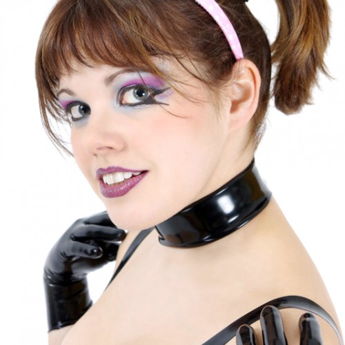 latex Dames Halsband van Latexa - la-3185