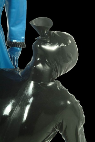 Latex Anatomical BDSM System Mask by Latexa