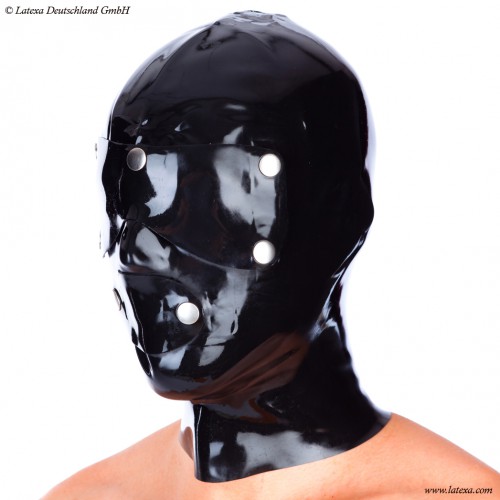 Latex Anatomical BDSM System Mask by Latexa