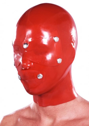 Latex Anatomical BDSM System Mask by Latexa