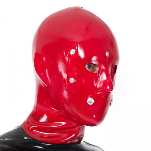 Latex Anatomical BDSM System Mask by Latexa