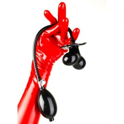 Inflatable Butterfly gag for Latex system Mask 3180 & 3280 by Latexa - la-3183