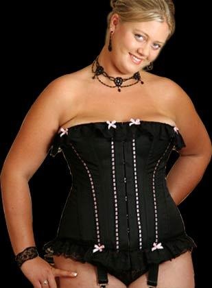 Lace Corset custom made by Axfords - ax-c135xl