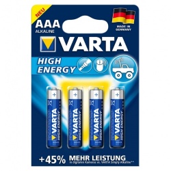 4 AAA Varta batterijen - or-07405350000
