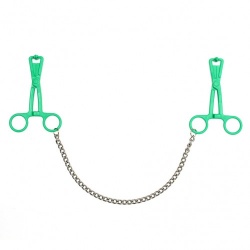 Nipple clamps, scissors with chain model - ri-7676