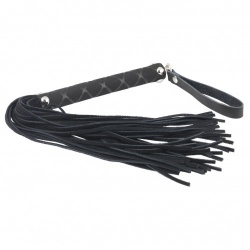 Small Suede whip - Black - ri-7956