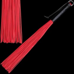 Latex whip with 48 stripes - red - os-0147-2