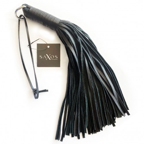 Nappa leather whip with 50 stripes - os-0153-b