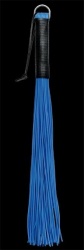 Latex whip with 72 stripes - blue - os-0161-3b