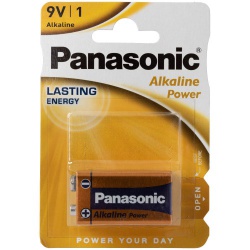 Panasonic 9 Volt Alkaline Batterij - or-07404620000