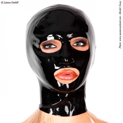 Anatomische Latex Maske für Damen von Latexa - la-1159z