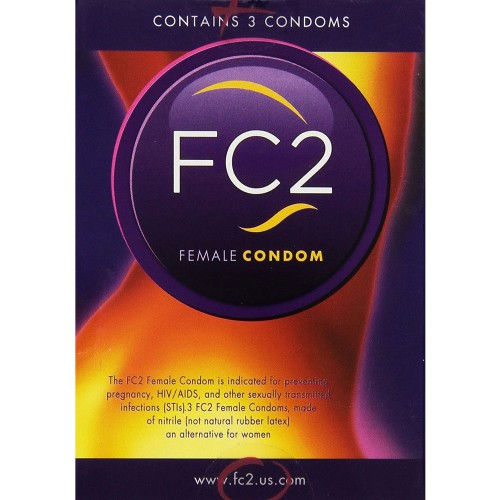 Femidom Female Condom 3 pcs - ep-e20743