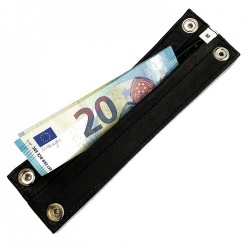 Black Leather Party Wallet by NLLeather - nl-wallet