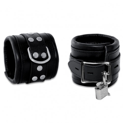 Lockable Wrist Cuffs black - os-0102-2sk